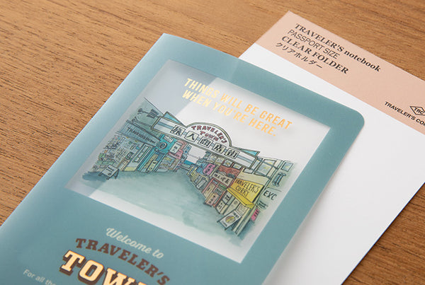 PRE-ORDER! TRAVELER’S notebook 2024 Clear Folder (Passport)