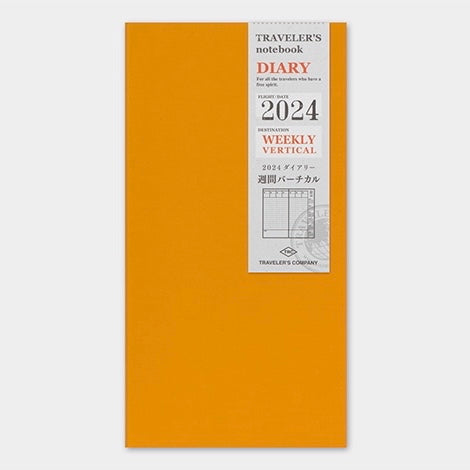 TRAVELER’S notebook 2024 Weekly Vertical (Regular)