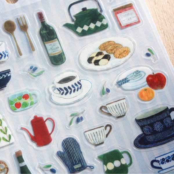 Midori Asano PET sticker Sheet / Kitchen Seals