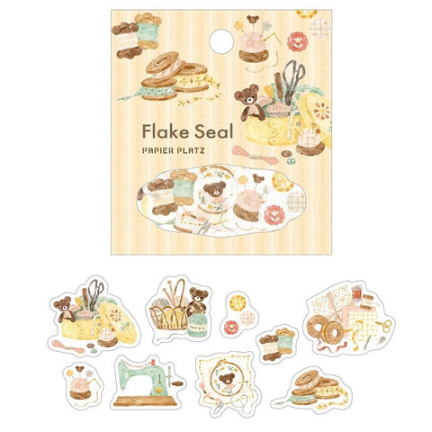 Nakauchi Waka Stickers Flake / Mr Bear
