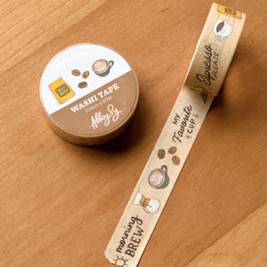 Abbey’s Coffee washi tape