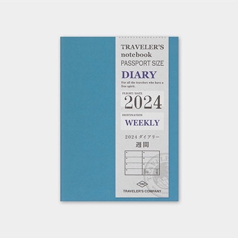 PRE-ORDER!! TRAVELER’S notebook 2024 Weekly (Passport)