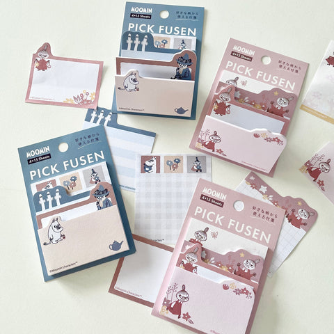 MOOMIN’s Sticky Notes with Multiple Sizes