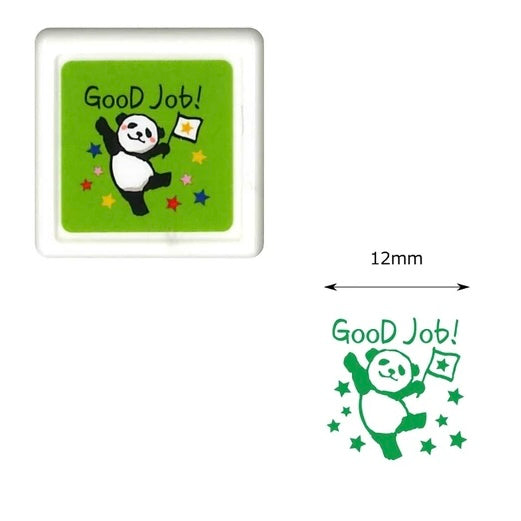 KODOMO Self Ink Daily Panda Stamp / Good Job!
