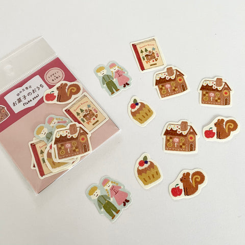 Furukawashiko Japanese Paper Sticker - Sweets House
