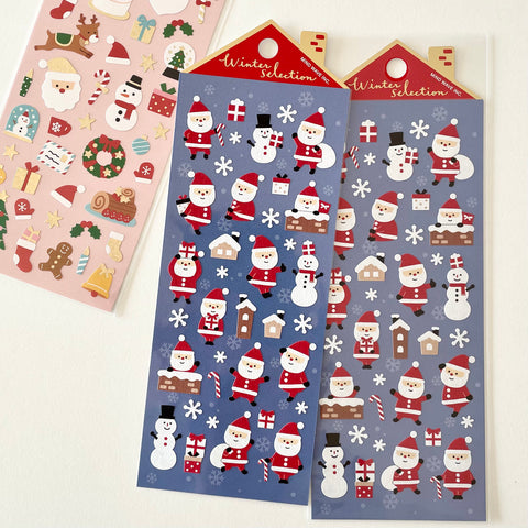 Winter Selection Stickers / Gift from Santa