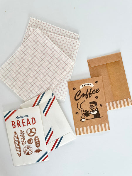 Letter Set / Coffee Bread