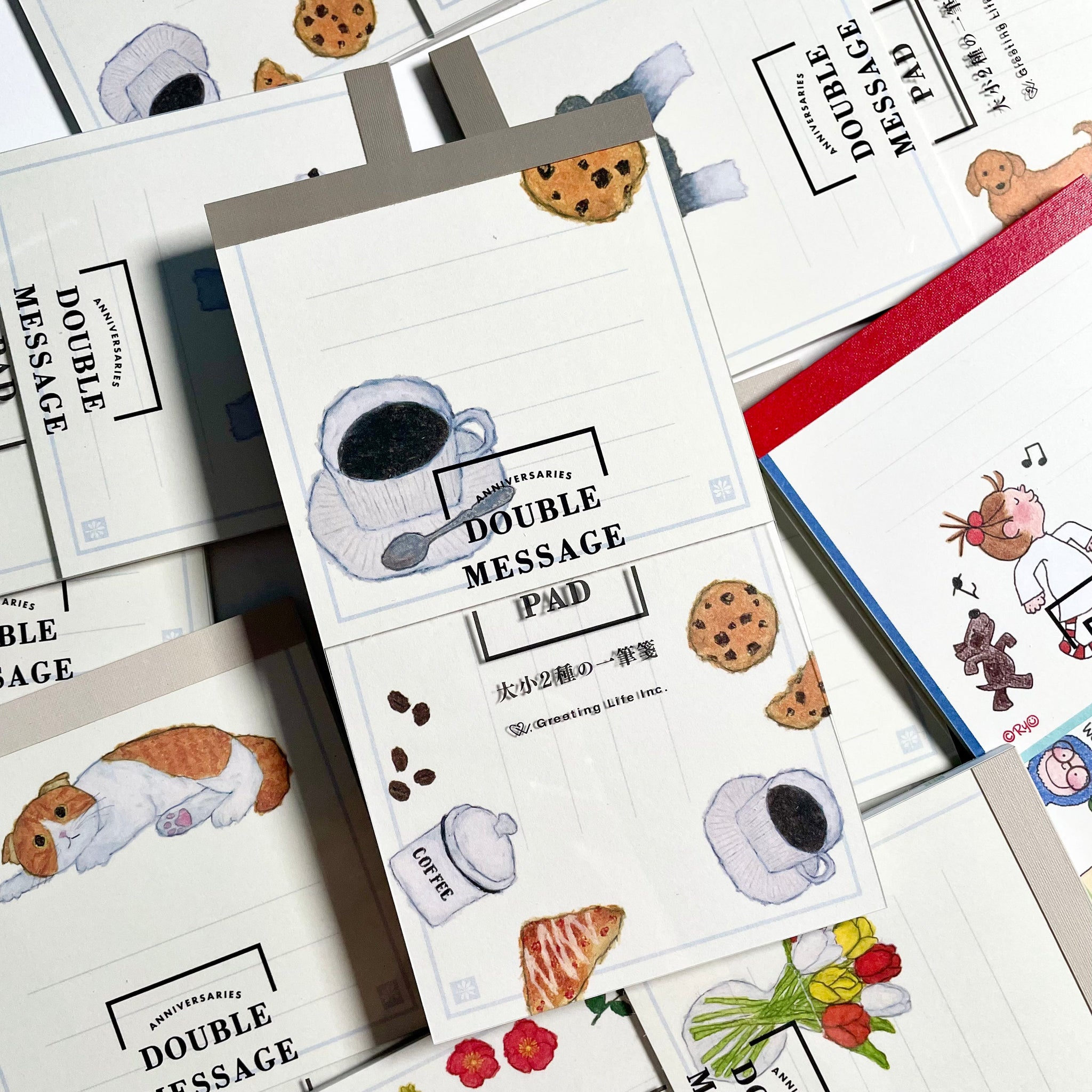 Two sizes Message Pad / Coffee
