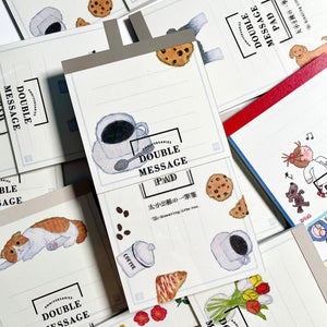 Two sizes Message Pad / Coffee