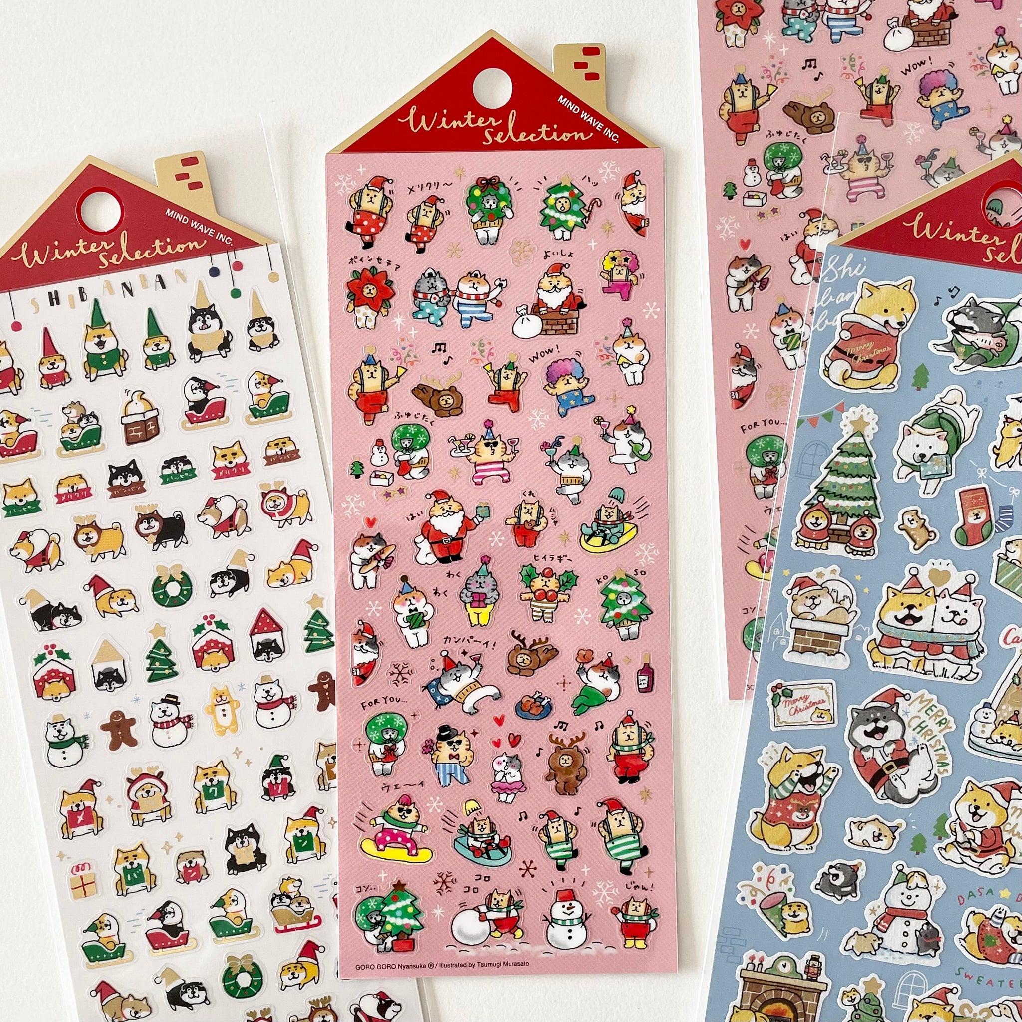 Winter Selection Stickers / Petit Gorogoro Nyansuke Party