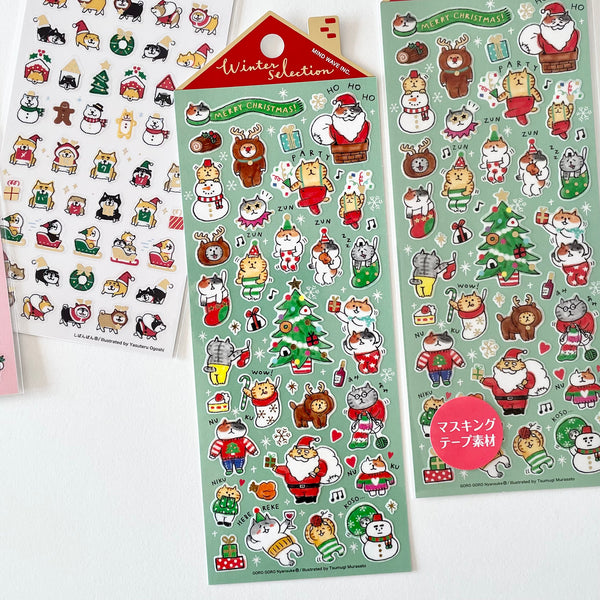 Winter Selection Stickers / Gorogoro Nyansuke Winter Celebration