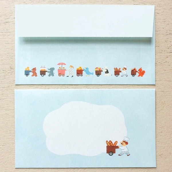 Mariko Fukuoka Japanese Mino Paper Letter Set / Let’s Carry