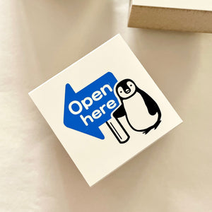 KODOMO Fun Mail Stamp / Penguin