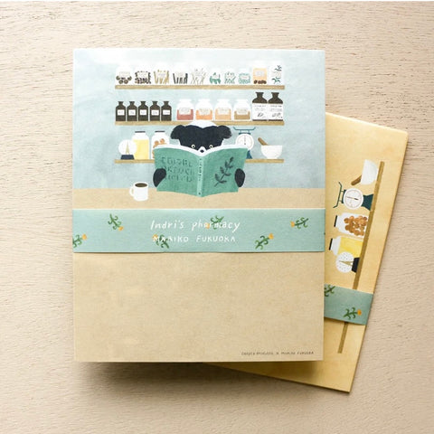 Mariko Fukuoka Japanese Mino Paper Letter Set / Indri’s Pharmacy