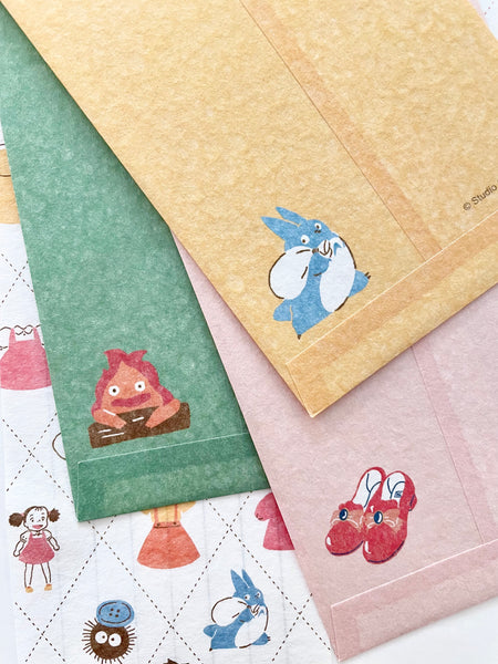 Studio Ghibli’s Special Paper Memo Letter SET