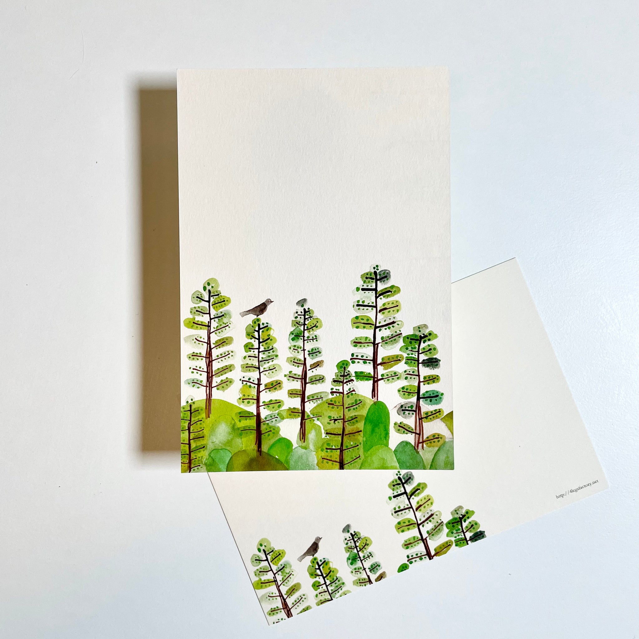 Two way Printing Postcard / Cuckoo