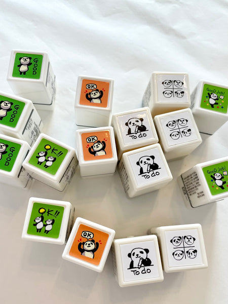 KODOMO Self Ink Daily Panda Stamp / Panda Expression