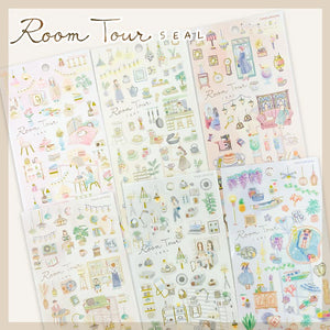 KAMIO Gold Foil Room Tour Stickers