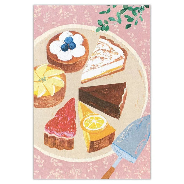 Illustration Postcard / Cakes