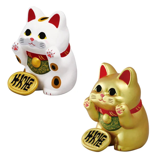 Looking Out LUCKY CAT Ornaments- Medium