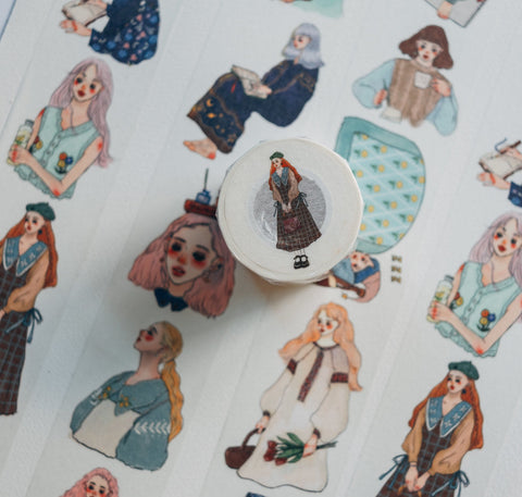 La Dolce Vifa “Collage Time” Washi Tape (Release Paper)