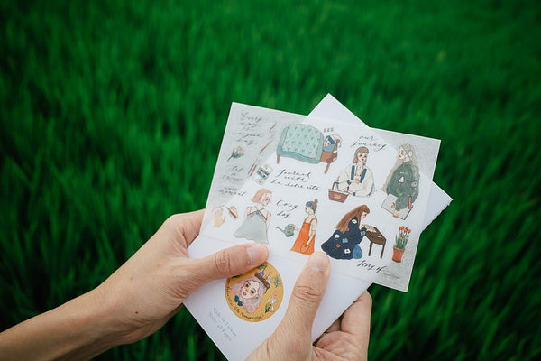 La Dolce Vita “Life of Journal Girl” Transfer Sticker Set