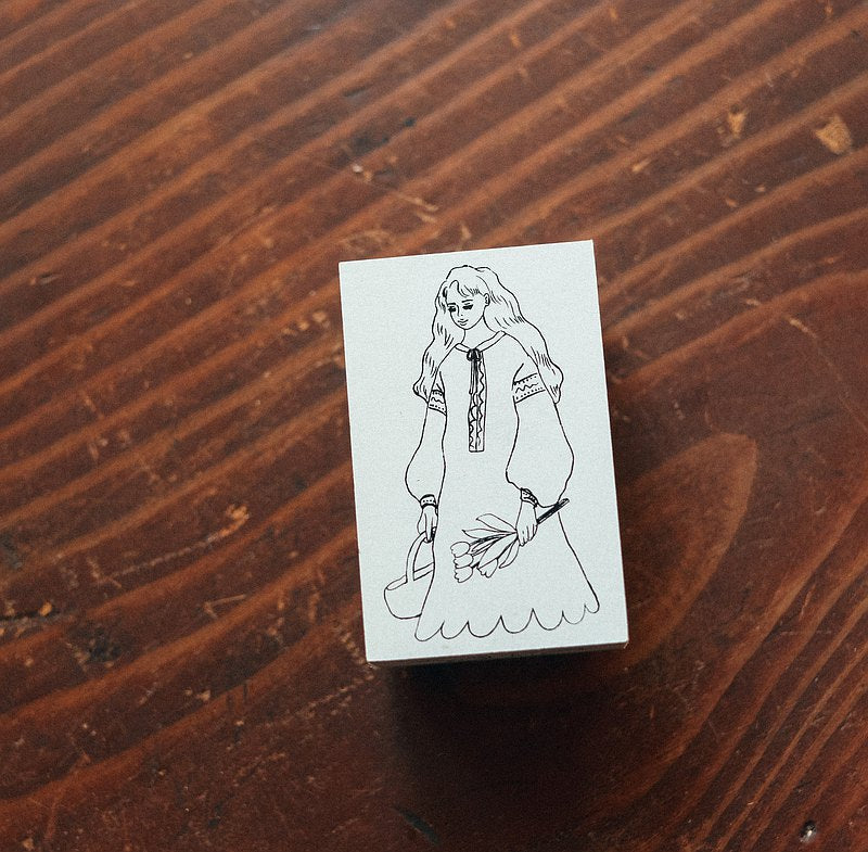 La Dolce Vita Four Season Girl Stamp