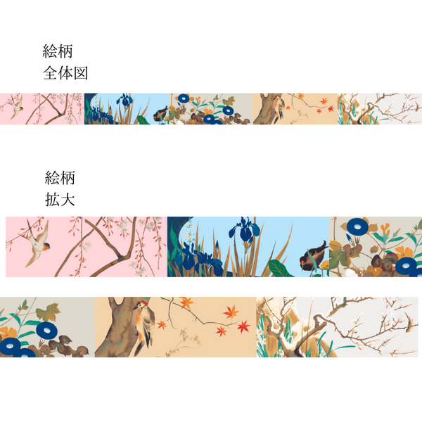Tokyo National Museum Washi Tape / Four Seasons