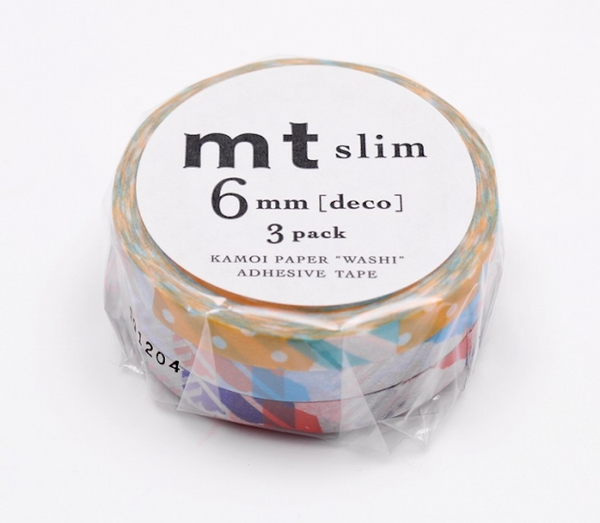 MT Masking Tape SLIM - Set DECO G (MTSLIM 25RZ)