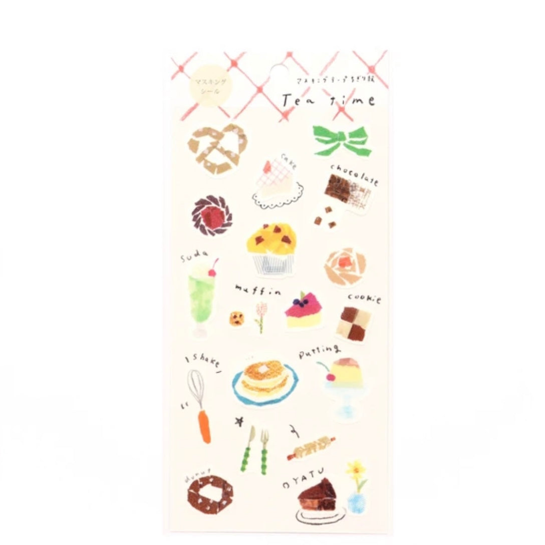 Miki Tamura Sticker - Tea Time