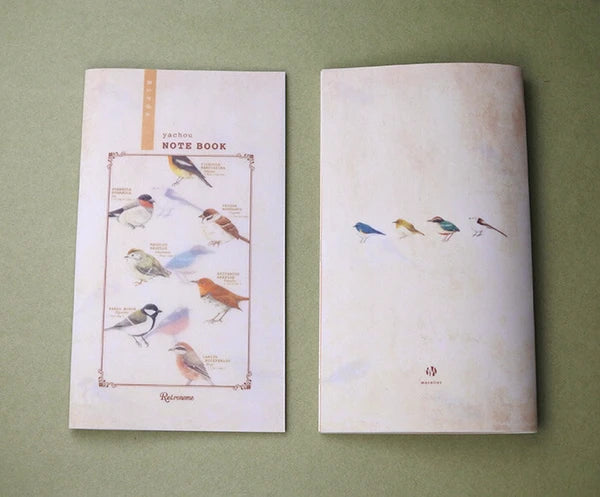 Mixed Media Notebook / Wild Birds