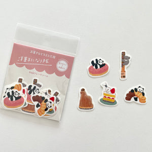 Furukawashiko Japanese Paper Sticker - Kawaii Snacks