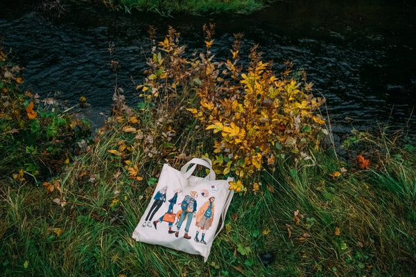 La Dolce Vita Double Back Canvas Bag / Distant Journey
