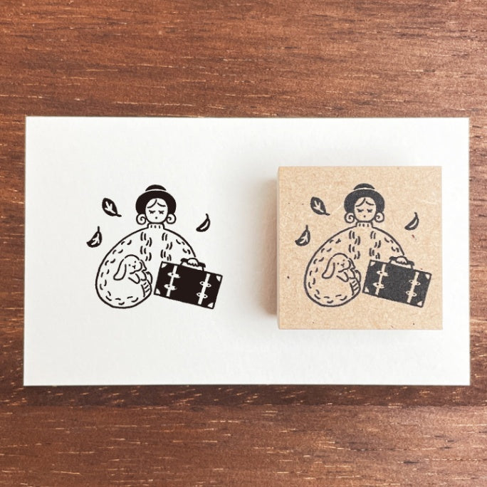 Marl-Chan Autumn Journey Stamp