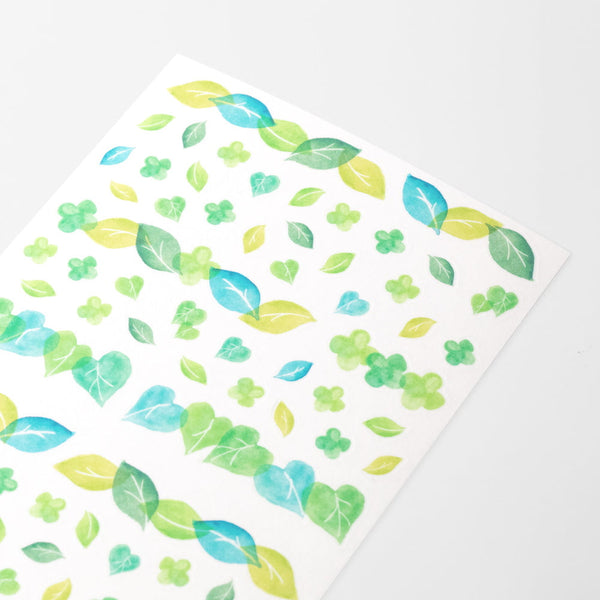 Midori Schedule Sticker 2 sheets per set / Leaf