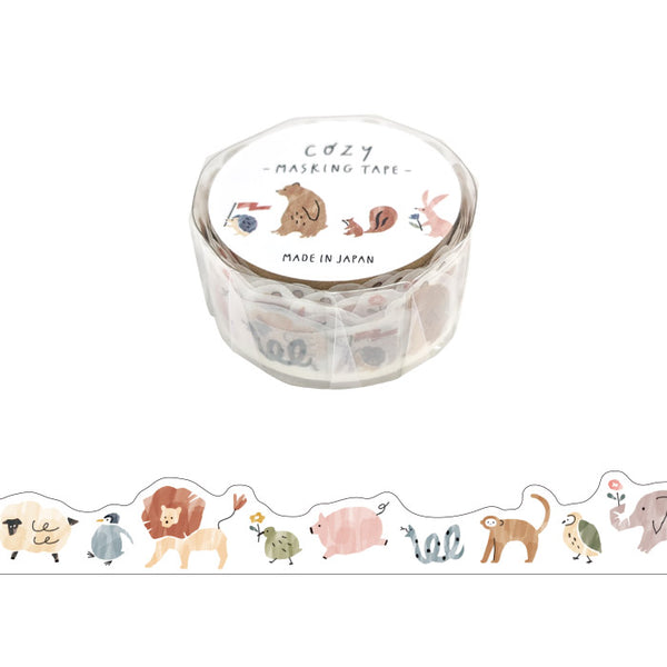 Koji Die-cut Masking Tape / Animal