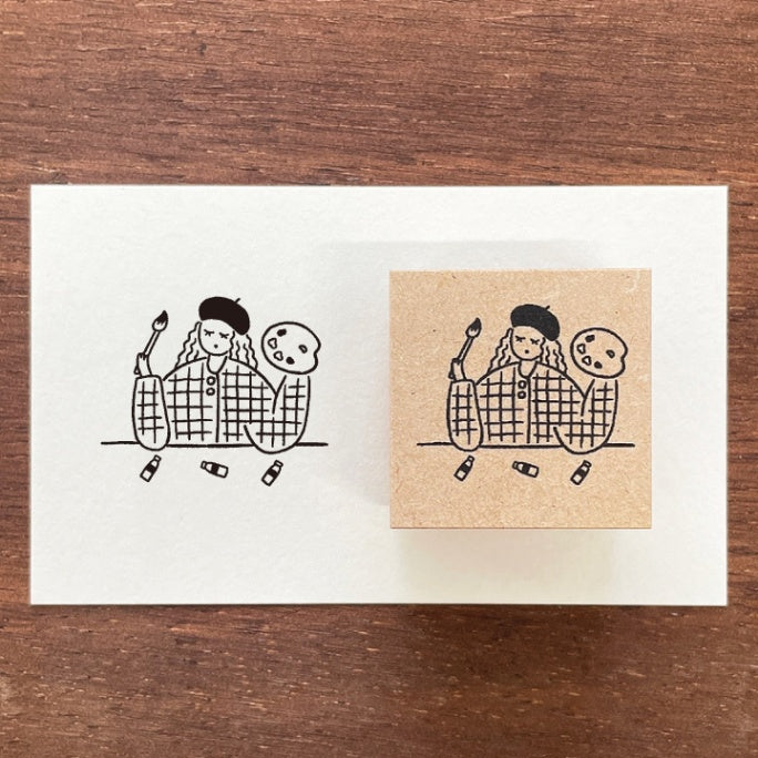 Marl-Chan Art Season Stamp