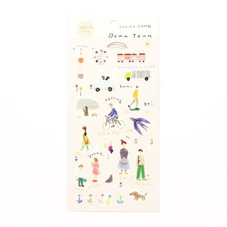Miki Tamura Sticker - Down Town