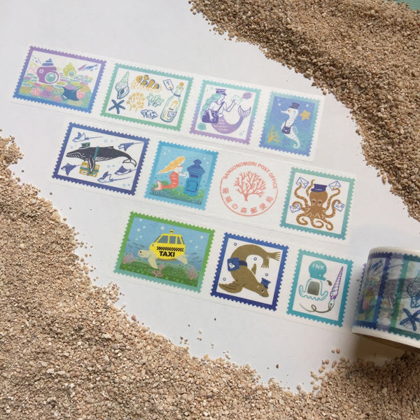Coral Post Office / Coral Reef Washi Tape