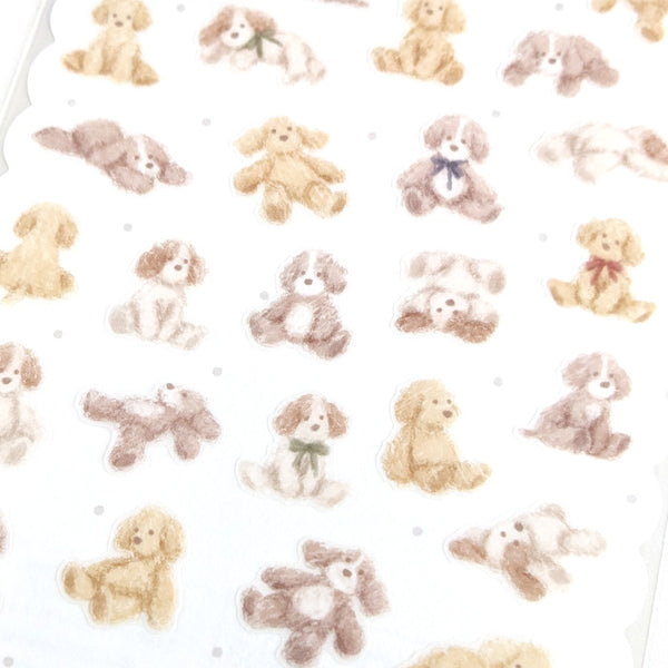 Stuffed Animal Sticker / Inu