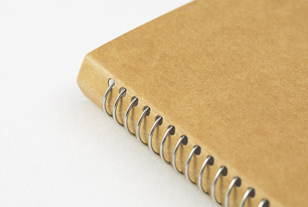 TRC SPIRAL RING NOTEBOOK (B6) Blank MD Paper White
