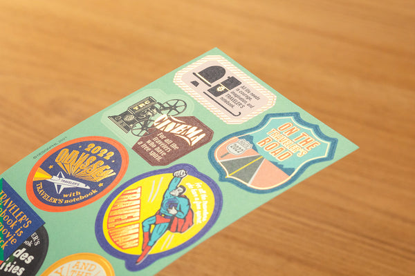 TRAVELER’S notebook 2022 Customized Sticker Set