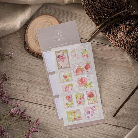 Rose Berry Garden Cards & Stamps Sticker