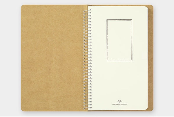 TRC SPIRAL RING NOTEBOOK (A5 Slim) Blank MD Paper White
