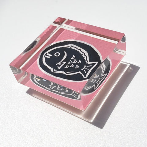 Japan Lucky Charm Acrylic Stamp - Sea Bream