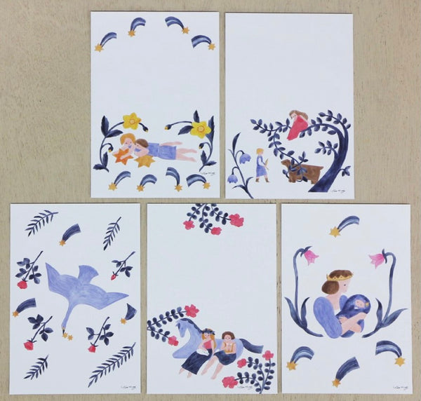 Japan Postcard Set / 星の物語 Lumière