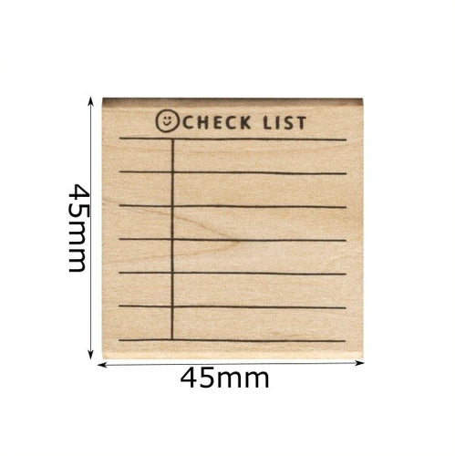 KODOMO Journal Stamp / Checklist