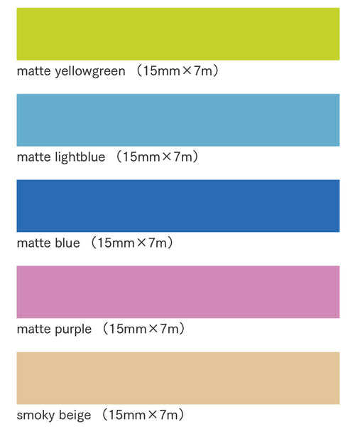 MT Masking Tape - Matte Lightblue (MT01 P514Z)
