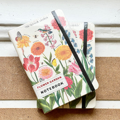 Cavallini Small Notebook - Flower Garden
