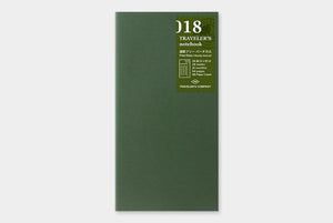 TRAVELER’S notebook Regular 018 (Free Diary, Weekly Vertical)